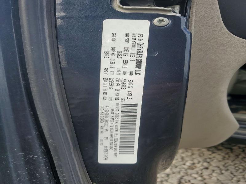 2013 Dodge Grand Caravan მანქანა იყიდება აუქციონზე, vin: 2C4RDGBG1DR682011, აუქციონის ნომერი: 72981566