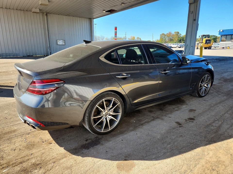 2022 Genesis G70 მანქანა იყიდება აუქციონზე, vin: KMTG34TA2NU086849, აუქციონის ნომერი: 73447156