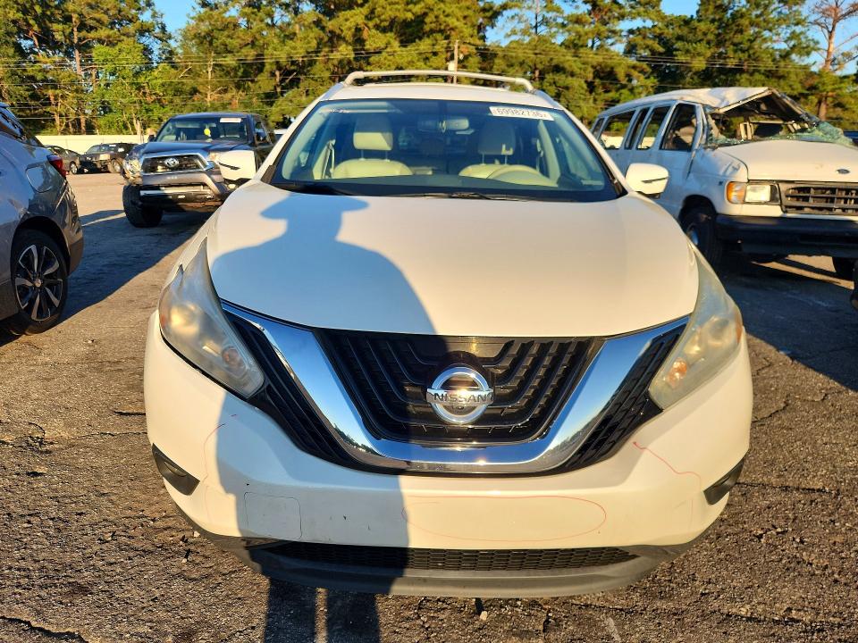 2017 Nissan Murano მანქანა იყიდება აუქციონზე, vin: 5N1AZ2MG6HN160276, აუქციონის ნომერი: 69982736