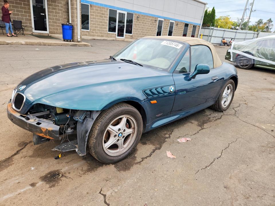 1998 Bmw Z3 მანქანა იყიდება აუქციონზე, vin: 4USCH7333WLD16985, აუქციონის ნომერი: 71205746