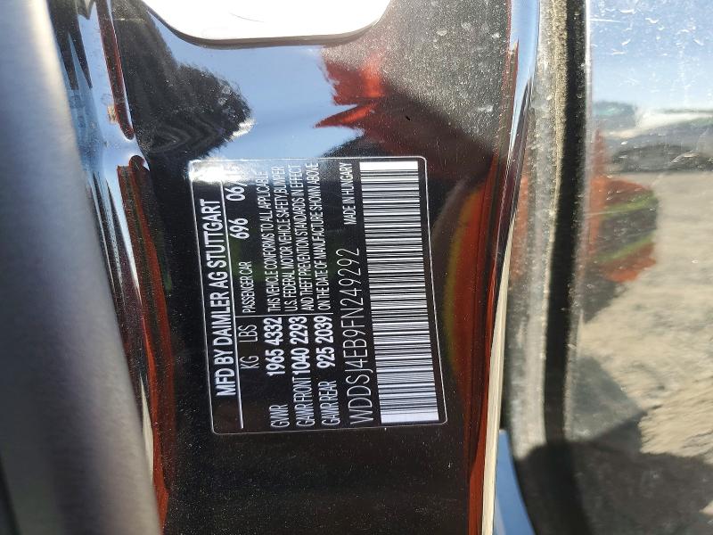 71559706 :رقم المزاد ، WDDSJ4EB9FN249292 vin ، 2015 Mercedes-benz Cla مزاد بيع
