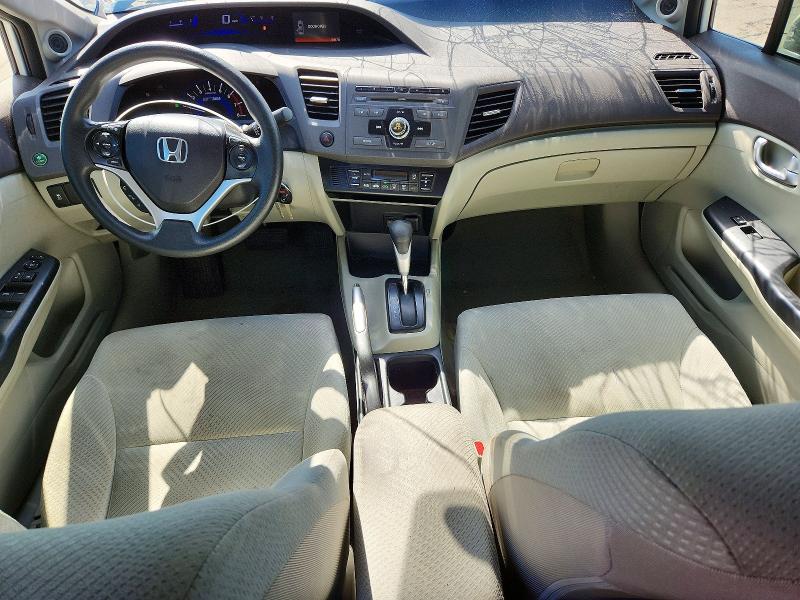 2012 Honda Civic მანქანა იყიდება აუქციონზე, vin: JHMFB4F23CS008654, აუქციონის ნომერი: 70262746