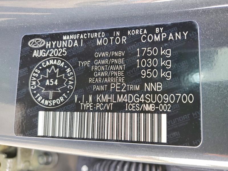 Auction sale of the 2025 Hyundai Elantra, vin: KMHLM4DG4SU090700, lot number: 71664096