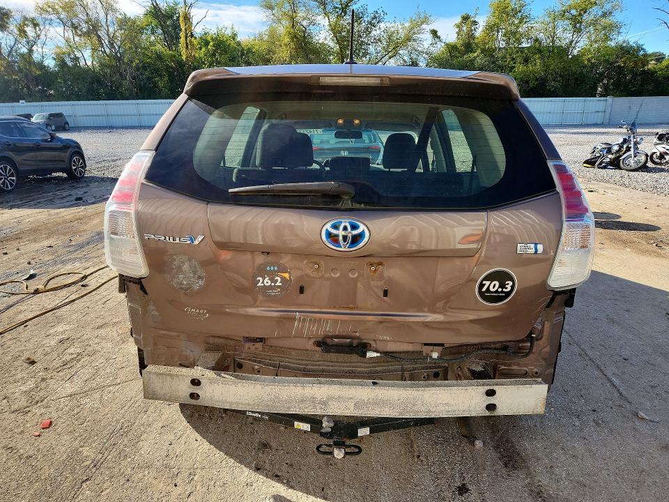 Продажа на аукционе авто 2015 Toyota Prius V, vin: JTDZN3EU8FJ025902, номер лота: 71421336