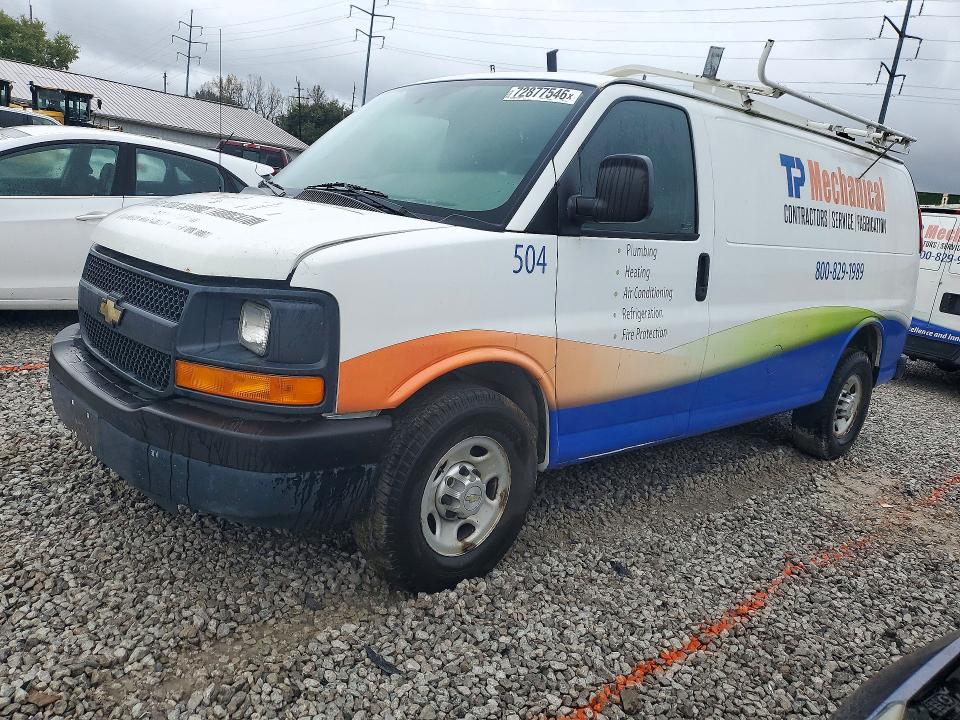 Aukcja sprzedaży 2014 Chevrolet Express G2500, vin: 1GCWGFCA6E1156641, numer aukcji: 72877546