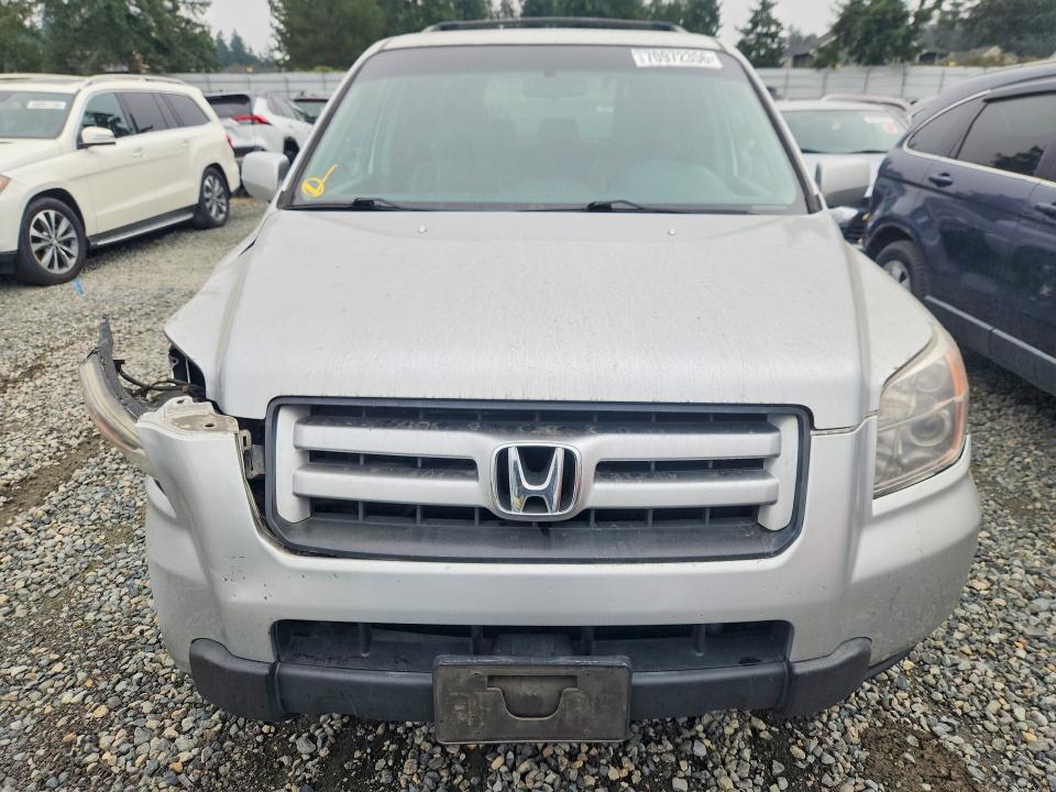 2007 Honda Pilot მანქანა იყიდება აუქციონზე, vin: 2HKYF18737H514897, აუქციონის ნომერი: 70972356