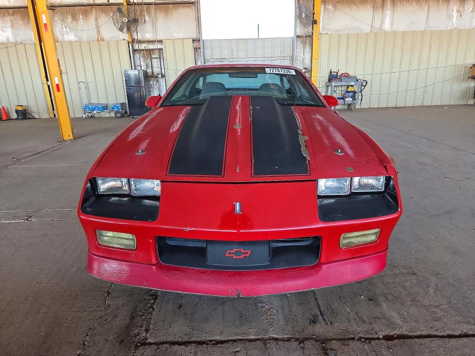 72787336 :رقم المزاد ، 1G1FP21E1KL166100 vin ، 1989 Chevrolet Camaro مزاد بيع
