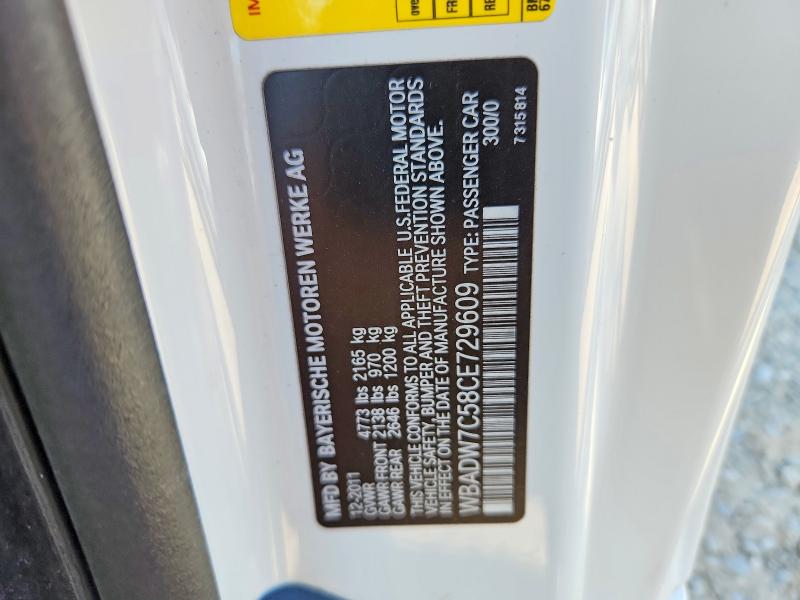 Продажа на аукционе авто 2012 Bmw 328, vin: WBADW7C58CE729609, номер лота: 70639986