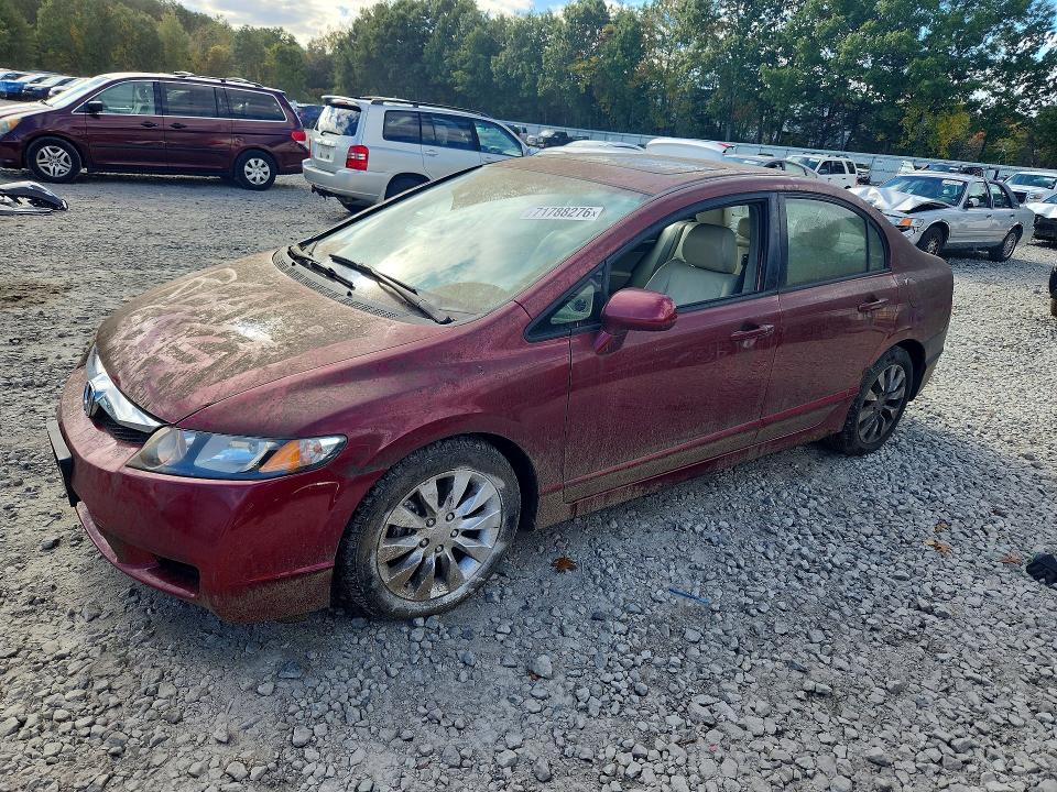 2009 Honda Civic მანქანა იყიდება აუქციონზე, vin: 2HGFA168X9H344309, აუქციონის ნომერი: 71788276