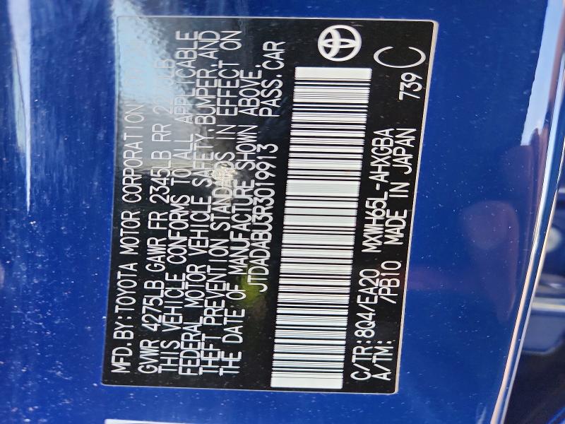 Aukcja sprzedaży 2024 Toyota Prius, vin: JTDADABU3R3019913, numer aukcji: 71491196