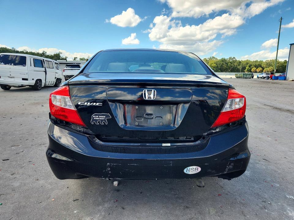 72846186 :رقم المزاد ، 19XFB2F58CE011715 vin ، 2012 Honda Civic مزاد بيع