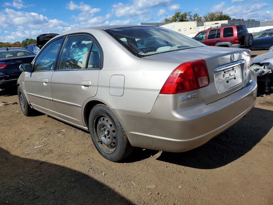 72169826 :رقم المزاد ، 1HGES26742L050743 vin ، 2002 Honda Civic مزاد بيع