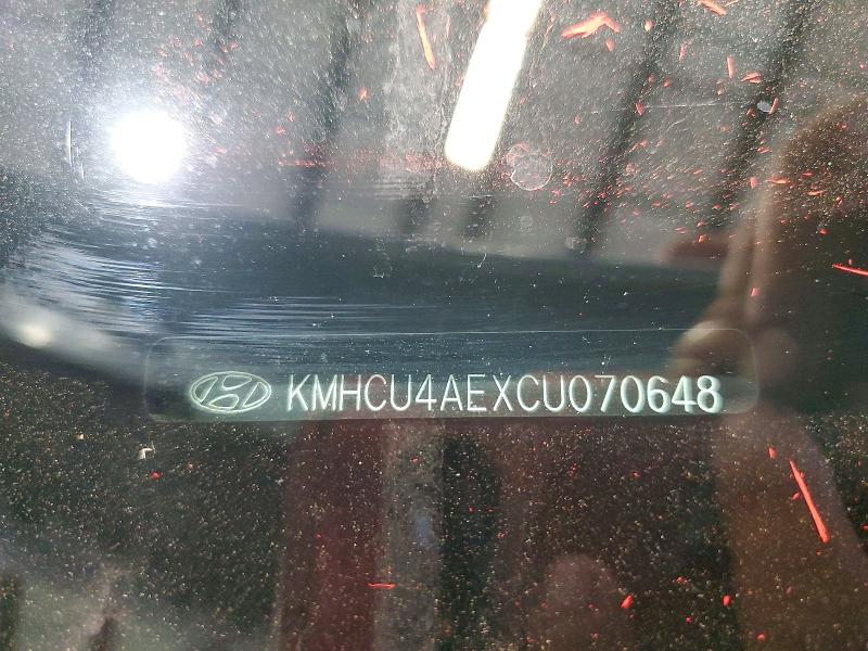 72945966 :رقم المزاد ، KMHCU4AEXCU070648 vin ، 2012 Hyundai Accent مزاد بيع