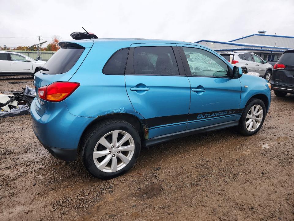 2014 Mitsubishi Outlander Sport მანქანა იყიდება აუქციონზე, vin: 4A4AR3AU6EE029731, აუქციონის ნომერი: 72728416