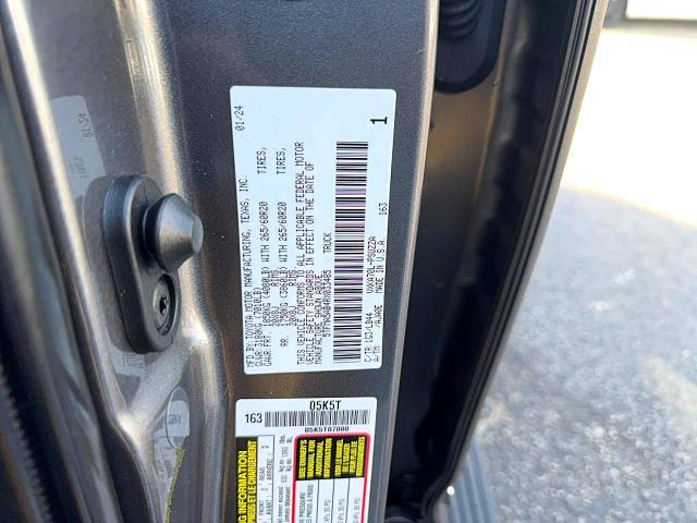 2024 Toyota Tundra მანქანა იყიდება აუქციონზე, vin: 5TFMA5AB4RX033485, აუქციონის ნომერი: 72686046