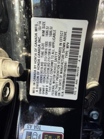 72199336 :رقم المزاد ، 2HKRM4H36FH600941 vin ، 2015 Honda Cr-v مزاد بيع