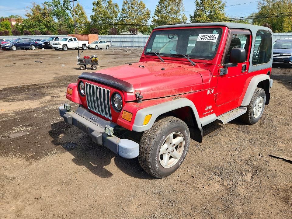 Продажа на аукционе авто 2003 Jeep Wrangler, vin: 1J4FA39S33P318097, номер лота: 70591956