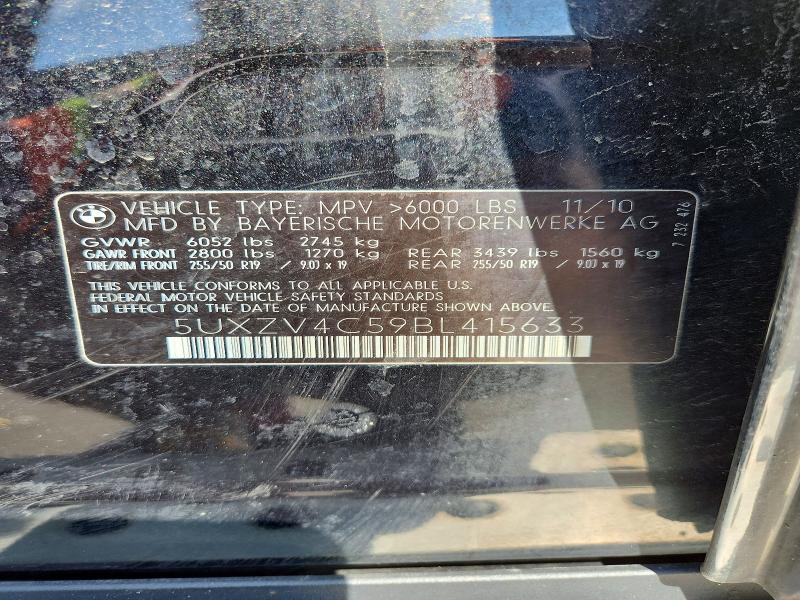 Продажа на аукционе авто 2011 Bmw X5, vin: 5UXZV4C59BL415633, номер лота: 71492206