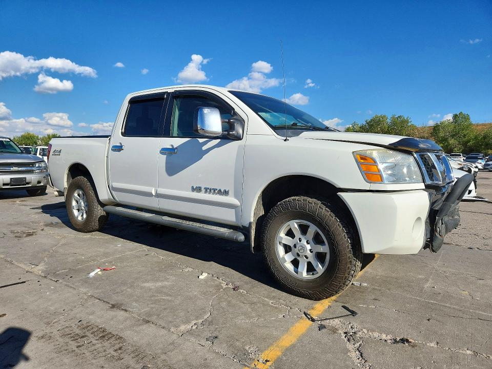 2005 Nissan Titan მანქანა იყიდება აუქციონზე, vin: 1N6AA07B65N528190, აუქციონის ნომერი: 70747716