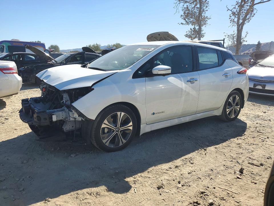71999966 :رقم المزاد ، 1N4AZ1CP7KC306709 vin ، 2019 Nissan Leaf مزاد بيع