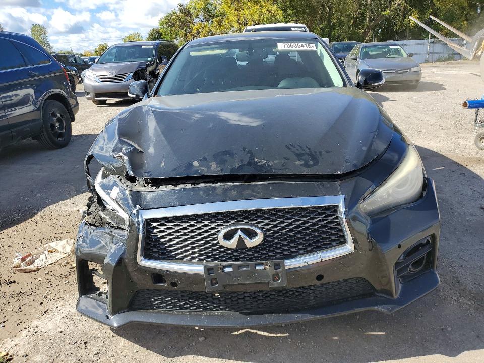 Продажа на аукционе авто 2014 Infiniti Q50, vin: JN1BV7AR9EM700604, номер лота: 70635416