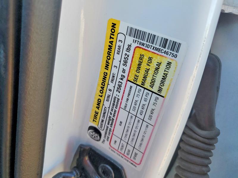 2021 Ford F350 მანქანა იყიდება აუქციონზე, vin: 1FT8W3DTXMEC46750, აუქციონის ნომერი: 71727996