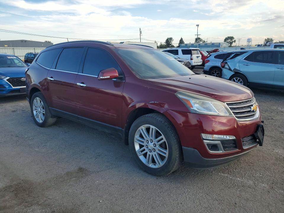 72511856 :رقم المزاد ، 1GNKVGKD6FJ390115 vin ، 2015 Chevrolet Traverse مزاد بيع