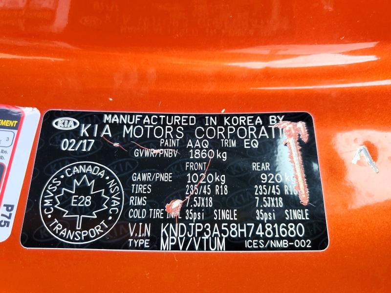 Продажа на аукционе авто 2017 Kia Soul, vin: KNDJP3A58H7481680, номер лота: 72764226
