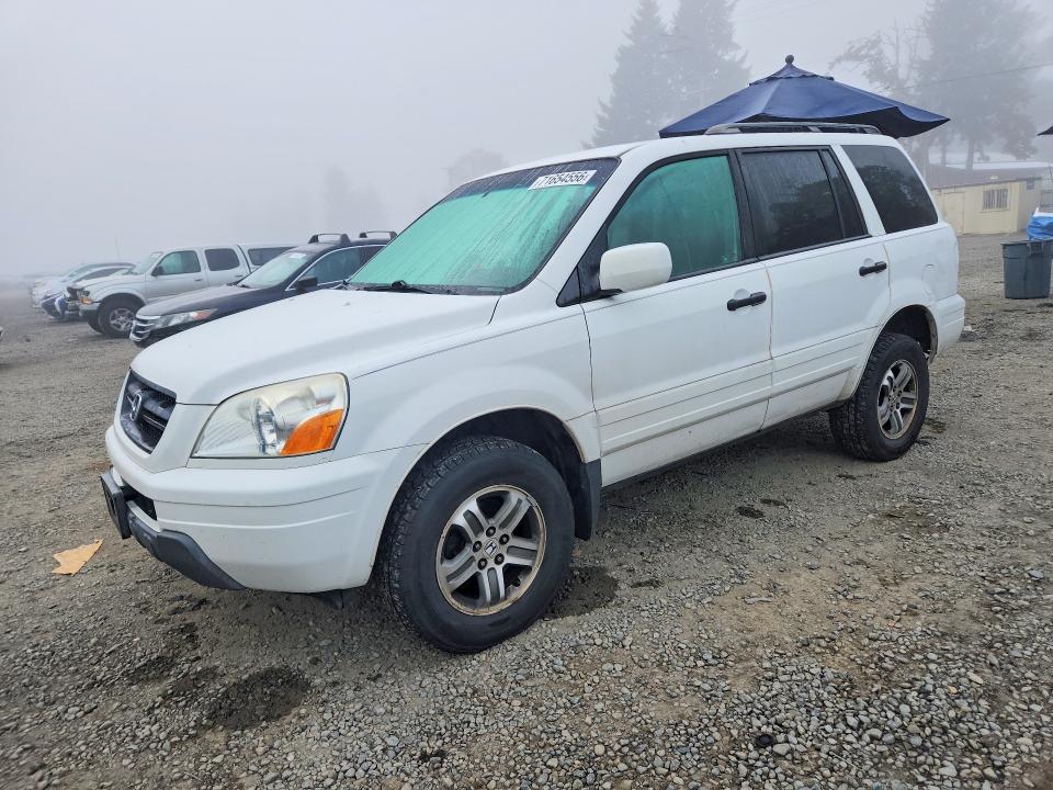 2004 Honda Pilot მანქანა იყიდება აუქციონზე, vin: 2HKYF18404H608673, აუქციონის ნომერი: 71654556