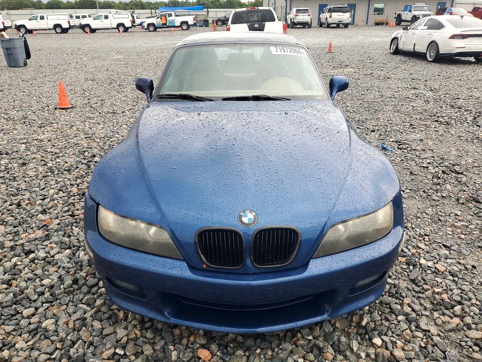 71972066 :رقم المزاد ، 4USCH334XYLF70830 vin ، 2000 Bmw Z3 مزاد بيع