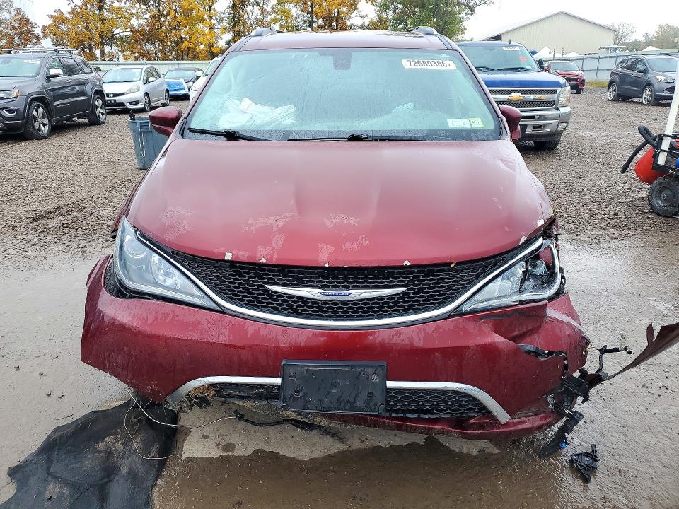2019 Chrysler Pacifica მანქანა იყიდება აუქციონზე, vin: 2C4RC1BG6KR549189, აუქციონის ნომერი: 72689386