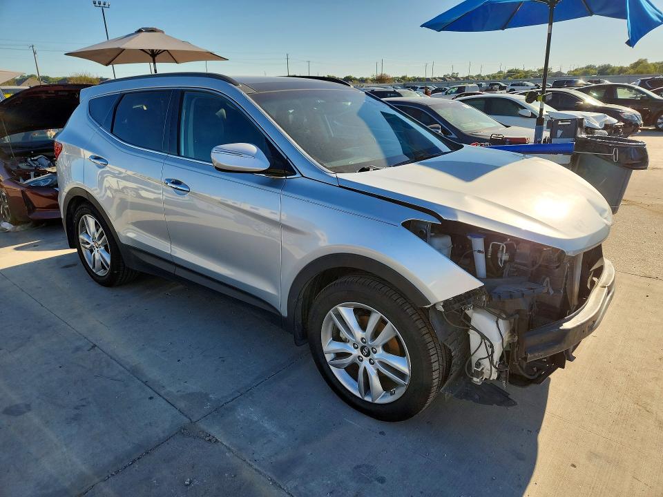 2015 Hyundai Santa Fe Sport მანქანა იყიდება აუქციონზე, vin: 5XYZW4LA8FG297037, აუქციონის ნომერი: 70614196