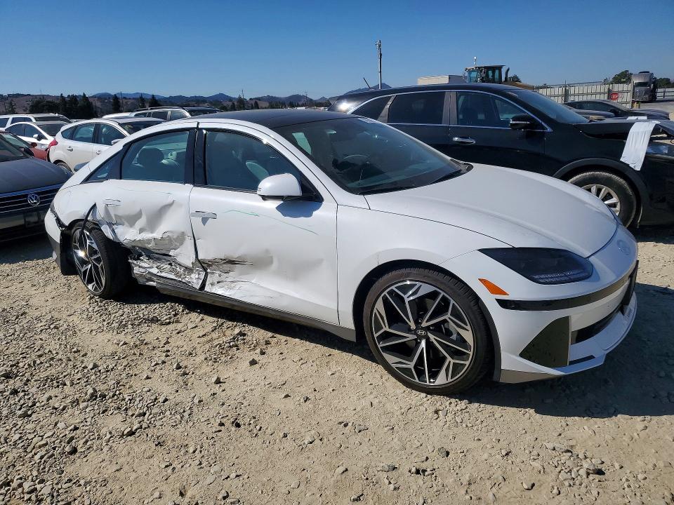2023 Hyundai Ioniq 6 მანქანა იყიდება აუქციონზე, vin: KMHM54AA2PA035530, აუქციონის ნომერი: 72235866