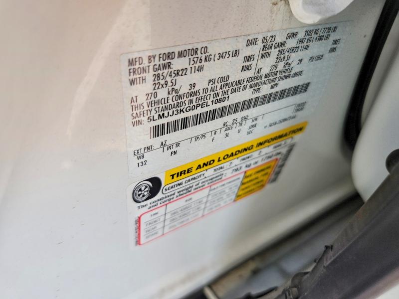 Aukcja sprzedaży 2023 Lincoln Navigator, vin: 5LMJJ3KG0PEL10801, numer aukcji: 71648096