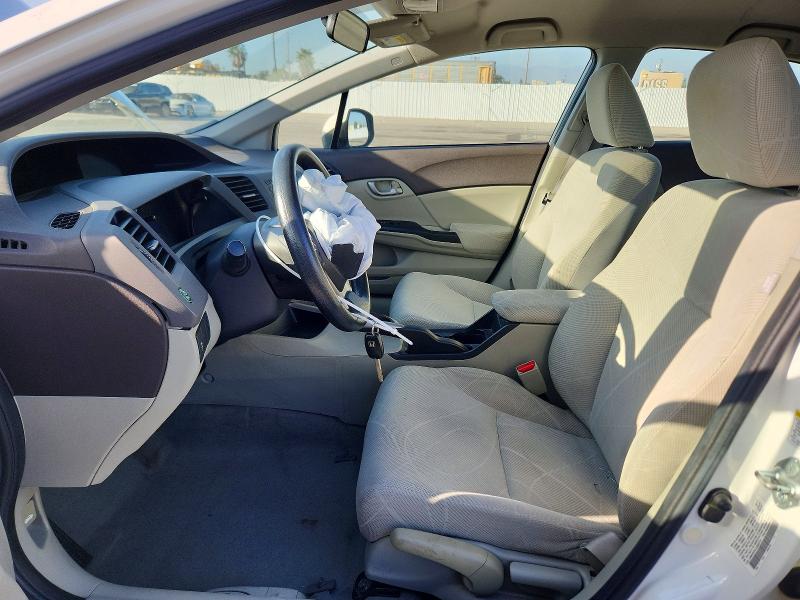 2012 Honda Civic მანქანა იყიდება აუქციონზე, vin: JHMFB2F51CS002219, აუქციონის ნომერი: 70846546