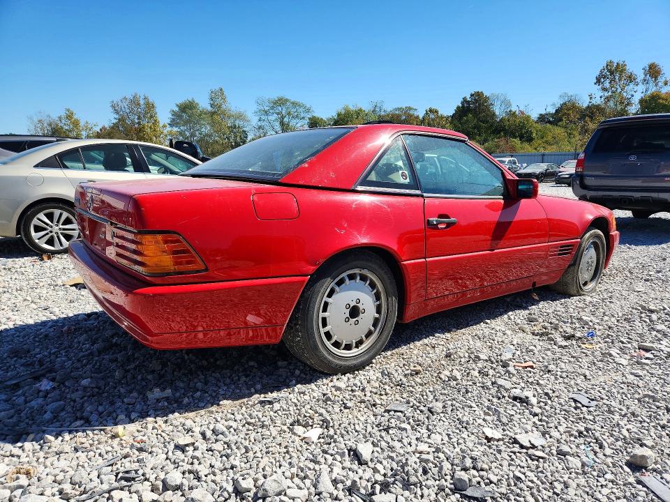 1991 Mercedes-benz 500 მანქანა იყიდება აუქციონზე, vin: WDBFA66E4MF017494, აუქციონის ნომერი: 72160576