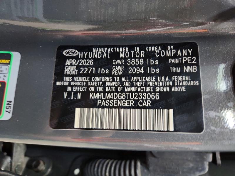 Продажа на аукционе авто 2026 Hyundai Elantra, vin: KMHLM4DG8TU233066, номер лота: 71659516