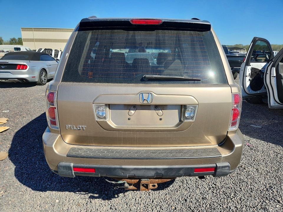 2006 Honda Pilot მანქანა იყიდება აუქციონზე, vin: 5FNYF28126B034123, აუქციონის ნომერი: 71464746