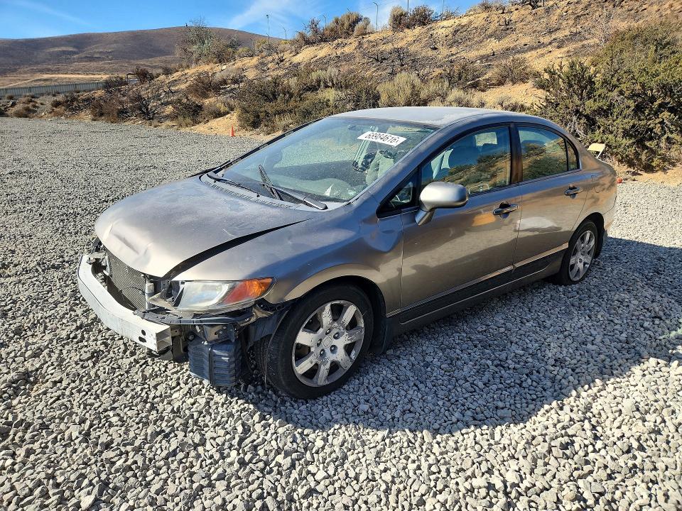 68984616 :رقم المزاد ، JHMFA16518S001415 vin ، 2008 Honda Civic مزاد بيع