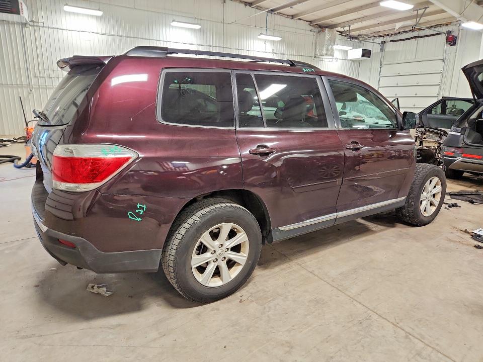 Aukcja sprzedaży 2012 Toyota Highlander, vin: 5TDBK3EH2CS134240, numer aukcji: 71258106