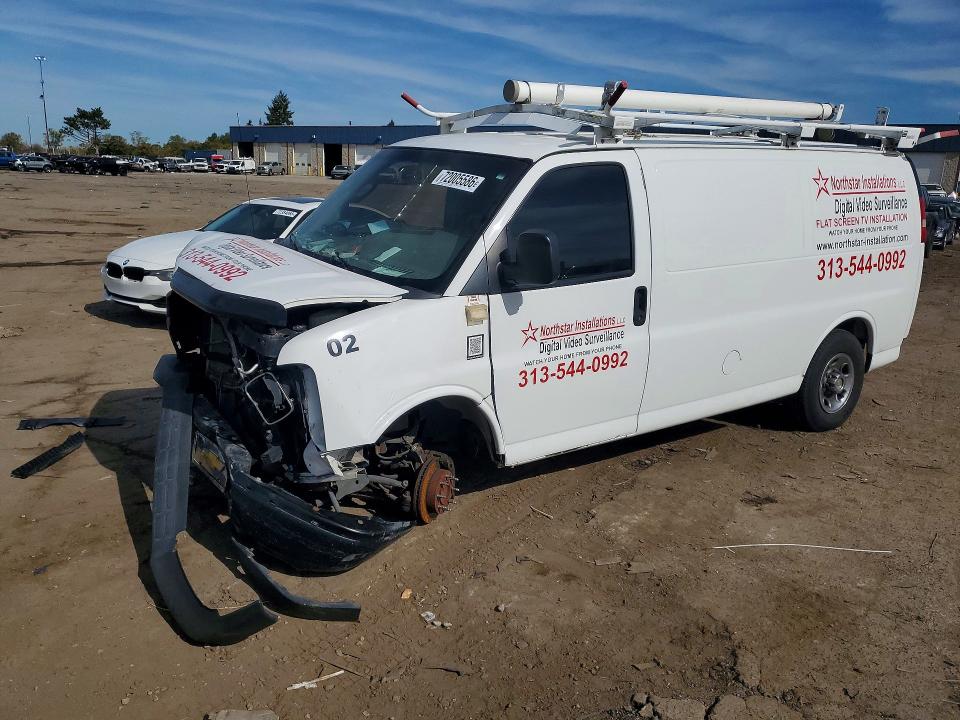 Aukcja sprzedaży 2017 Chevrolet Express G2500, vin: 1GCWGAFF2H1122176, numer aukcji: 72005586