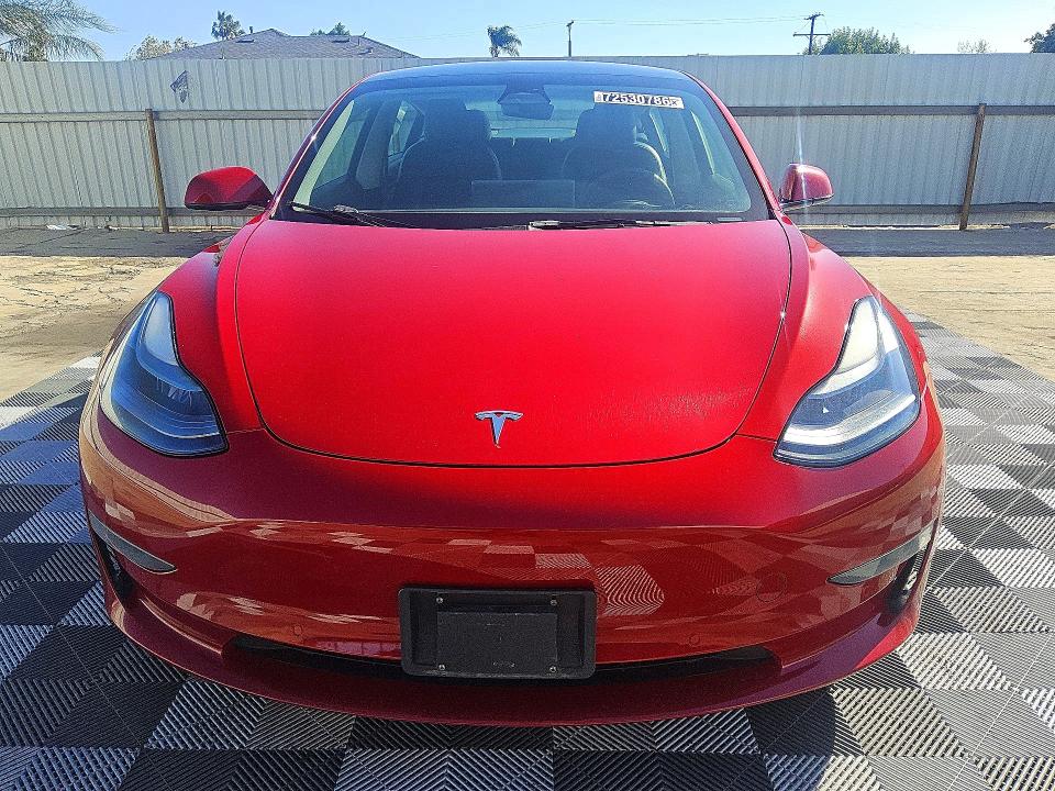 Продажа на аукционе авто 2022 Tesla Model 3, vin: 5YJ3E1EA5NF184799, номер лота: 72530786