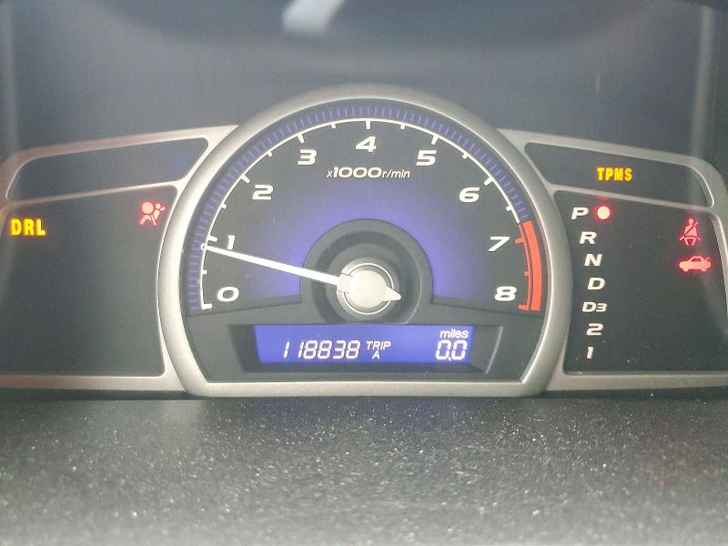 72752736 :رقم المزاد ، 1HGFA16858L022825 vin ، 2008 Honda Civic مزاد بيع