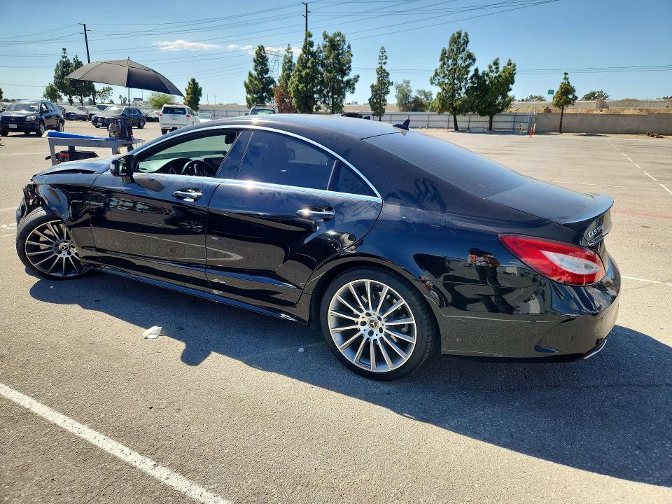 2018 Mercedes-benz Cls 550 მანქანა იყიდება აუქციონზე, vin: WDDLJ7DB4JA206602, აუქციონის ნომერი: 71582506