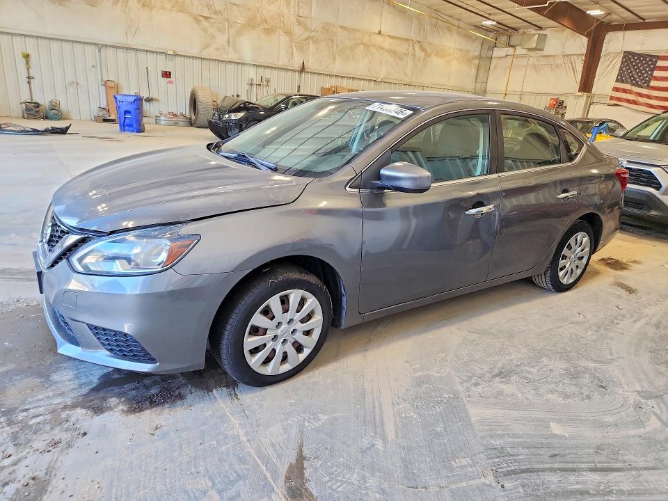 2017 Nissan Sentra მანქანა იყიდება აუქციონზე, vin: 3N1AB7AP3HL644029, აუქციონის ნომერი: 71496246