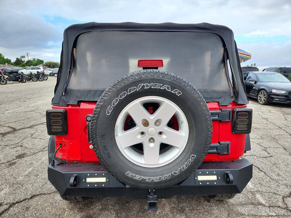 2011 Jeep Wrangler მანქანა იყიდება აუქციონზე, vin: 1J4AA2D12BL631571, აუქციონის ნომერი: 72740156