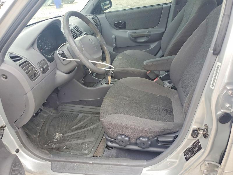2001 Hyundai Accent მანქანა იყიდება აუქციონზე, vin: KMHCG45CX1U243727, აუქციონის ნომერი: 71768086