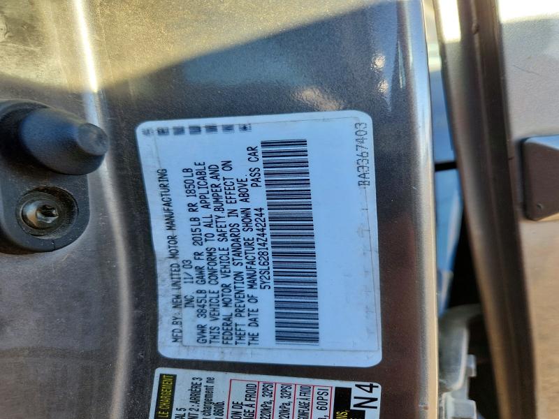 73763956 :رقم المزاد ، 5Y2SL62814Z442244 vin ، 2004 Pontiac Vibe مزاد بيع
