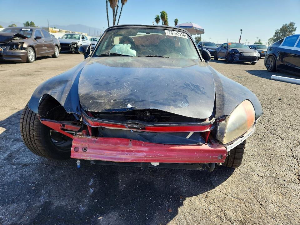 73752116 :رقم المزاد ، JHMAP11481T004027 vin ، 2001 Honda S2000 مزاد بيع
