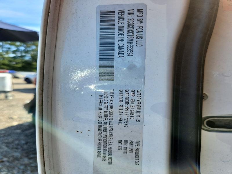 Продаж на аукціоні авто 2021 Dodge Charger, vin: 2C3CDXCT6MH652594, номер лоту: 72141996